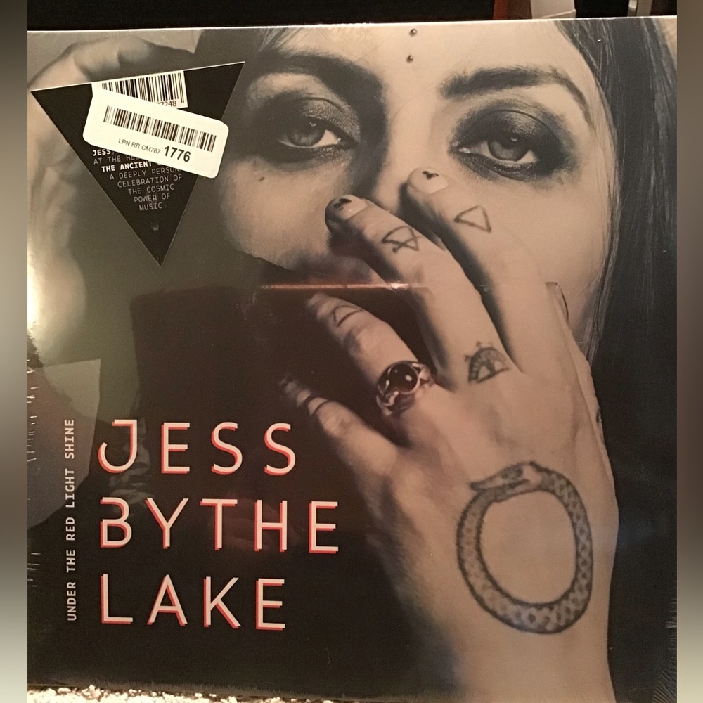 Jess by the Lake Under the Red Light Shine LP Vinyl Record New Sealed